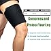 Sports Thigh Brace Support Adjustable Black Compression Thigh Sleeve Wrap for Men Women Pain Relief