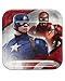 American Greetings Captain America: Civil War Paper Dinner Plates, 8 Count