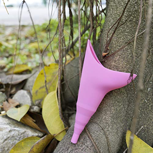 Female Urination Device,Silicone Funnel Urine Cups Pee Funnel Portable Urinal for Women Standing Up to Pee Funnel,Perfect for Travel, Outdoor Activities Including Camping, Hiking and Festivals - Thumbnail 7