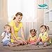 WEHVKEI Shark Tooth Chew Necklace for Kids - Chewing Necklace Teething Necklace Teether Necklace Chew Toys Teething Toys - Designed for Chewing, Autism, Autism Sensory Teether Toy (3 Pack)