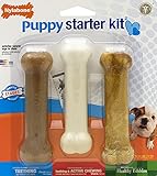 Nylabone Just for Puppies Starter Kit Bone Puppy Dog Chew Toys
