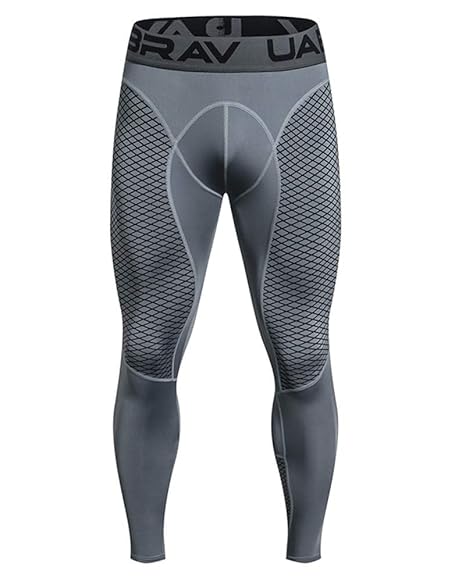 MISSMAO_FASHION2019 Kompression Strumpfhose für Herren,Basisschicht-Sportstrumpfhose,Trainingshose,Schnelltrocknend und Hohe 
