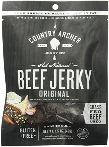 Country Archer Jerky Beef Jerky Original 12 Pack 1 5 oz 42 g Each
