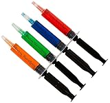 Jello Shot Syringes - 20 Pack Partay Shenanigans Black Party Shot Glasses - Improved and Upgraded!