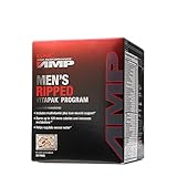 GNC AmpMen'sRipped VP Multi Vitamins, 30 Count