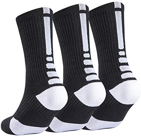 Elite Basketball Socks Cushion Athletic Long Sports Outdoor Socks Dri-fit Compression Sock for Boy Girl Men Women 6.5-11.5