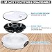 TDYNASTY DESIGN Automatic Cat Feeder, Dog Food Dispenser for Small Pets-Pet Feeeder with Voice Recorder, Portion Control,Distribution Alarms and Programmable Timer for up to 5 Meals per Daythumb 1