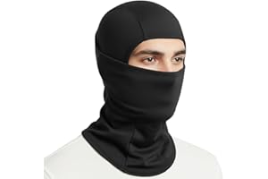 Vanolu Thermal Balaclava Ski Mask Full Face Mask for Men Women and Young, Windproof Neck Gaiter Balaclava with Fleece Liner