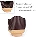 LabatoStyle Women’s Genuine Leather Flats Casual Moccasin Driving loafers Shoes (Brown, 9 B(M) US)