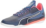 PUMA Men's 365 Ignite Ct Futsal-Shoe, Blue Danube