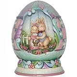 Jim Shore Easter Lighted Springtime Egg Diorama