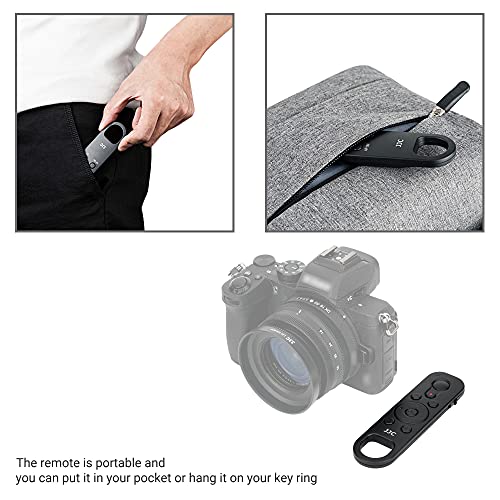 JJC Wireless Bluetooth Remote Control Replace Nikon MLL7 for Nikon Z30