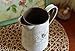 VANCORE French Style Shabby Chic Mini Metal Pitcher Flower Vase with Vintage Bird Decorative