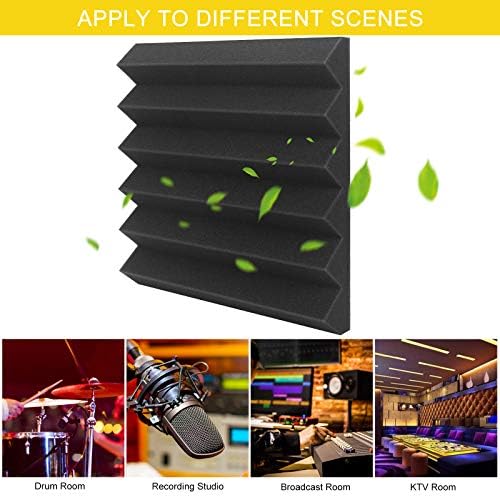 Acoustic foam panels for soundproofing a room, priced at $91.99.