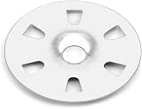 QWORK 500 pcs 35mm Galvanized Washer with Six Holes for Panels view 4