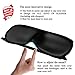 KAMOSSA Silk Sleep Mask Adjustable Eye Mask Super Lightweight Sleeping Mask Free Earplugs Bags(2 Pack)