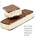 Jellybean Foods Ice Cream Sandwich Wafers - Crispy Chocolate Wafers For Ice Cream Sandwiches - Rectangular Sandwich Wafers - Chocolate Cookies - Rectangular Wafers Without Cream or Ice Cream(2 lb)