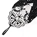 Qinlee Lace Masquerade Mask Gloves Set