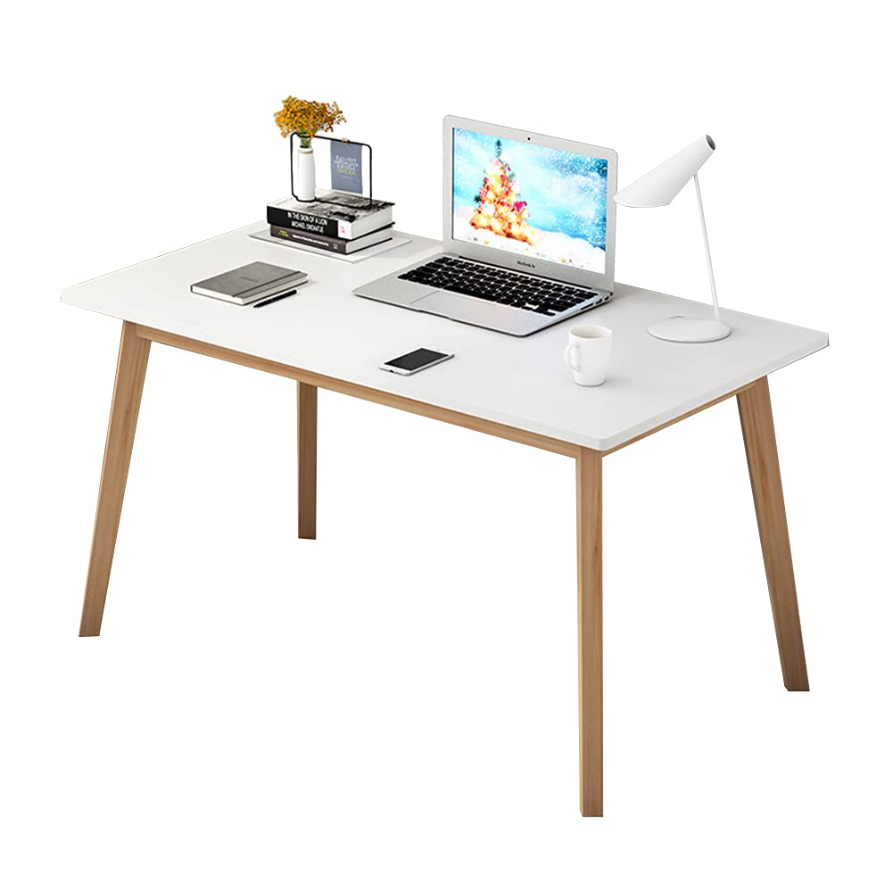 Computer Workbench Home Mua IOTXY Simple Wooden Writing Desk - Freestanding Modern PC Laptop ...