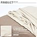 CHUN YI Stretch Loveseat Couch Cushion Cover Suitable for 2 Settee, Sofa Seat Slipcover with Spandex Jacquard Fabric(Medium,Ivory White/Cream)