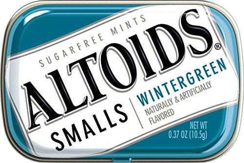 3 Altoids+Smalls+Wintergreen+Sugarfree+Mints