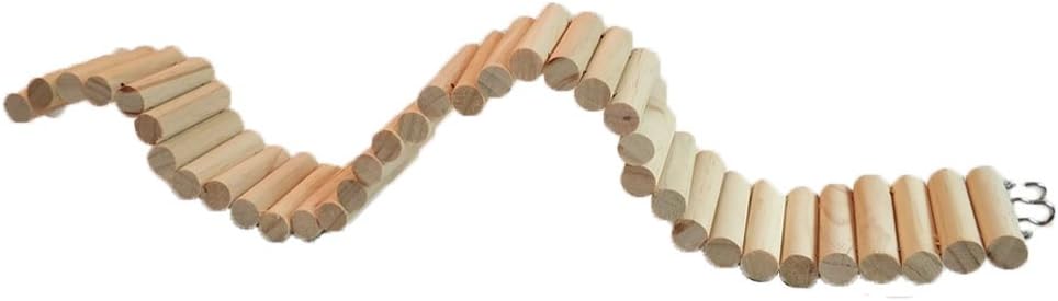 HEHEN Wooden Bridge Hamsters,Parrots Small Animals