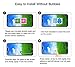 KATIN Huawei P20 Lite Screen Protector - [2-Pack] for Huawei P20 Lite Tempered Glass Film Easy to Install, Bubble Free with Lifetime Replacement Warranty