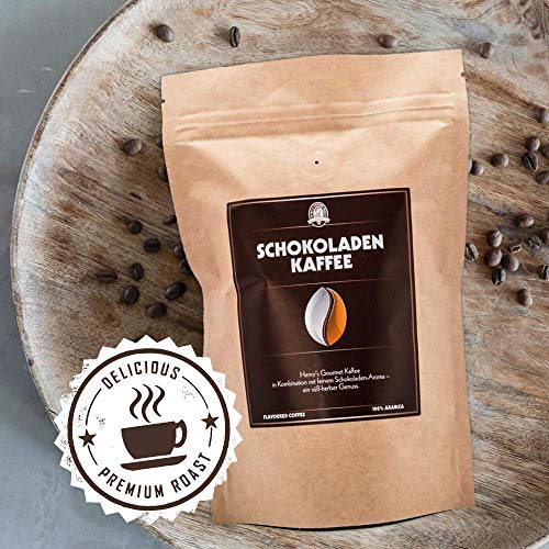 Henry´s Schokoladen Kaffee 250g - Gourmet Kaffee mit feinsten Aromen verfeinert - handwerkliche Röstung - Premium… – Bild 4
