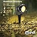 ProGreen Outdoor LED Landscape Lights, 10W LED Decorative Spotlight Lamp Ground Spike, 3000k Warm White LED Wall Lights, Waterproof IP65 LED Garden Lighting (1 Pack, 10W 3000K)