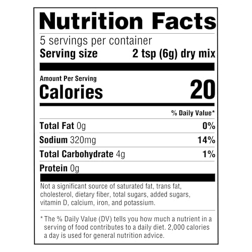AMAZON GROCERY, TACO SEASONING MIX, MILD HEAT, 1 OZ