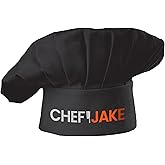 Personalized Chef Hat with Custom Name! Adjustable Kitchen Accessory for Mom, Dad, Cooking Chef Hat for Men & Women,Baker Hat