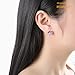 Crystal Heart Stud Earrings for Women Jewelry Gifts for Her