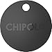 Chipolo CH-PM6-CB-OS Plus Smart Keyring Bluetooth Tracker, Phone Finder, Key Finder, Wallet Finder, Item Finder - Charcoal Black