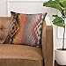 Emvency Throw Pillow Cover Western Navajo Orange and Grey Southwest Decorative Pillow Case Home Decor Square 18 x 18 Inch Pillowcase