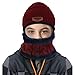 VBIGER Kids Winter Hat and Scarf Set 2-Pieces Warm Knit Beanie Cap and Scarf