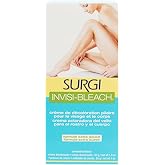 Surgiwax Invisi Bleach Face &amp; Body Hair Bleaching Cream &ndash; Lightener for Facial Hairs, Arms &amp; Legs, Extra Gentle Formula for Sensitive Skin, 1.5 oz