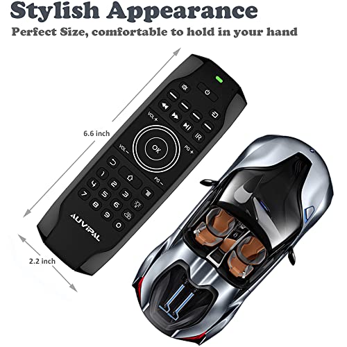 AuviPal G9F Backlit Mini Bluetooth Keyboard, Replacement Remote Control