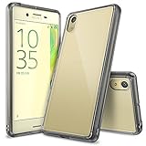 Xperia X Performance / XP Case, Ringke [FUSION] Crystal Clear PC Back TPU Bumper [Drop Protection/Shock Absorption Technology] Protective Cover For Sony Xperia X Performance 2016 - Smoke Black
