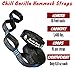 CHILL GORILLA xl hammock tree hanging straps. Combined 20 ft long, 30 loops. Supports 1400 lbs. Fits all hammocks. Lightweight no stretch suspension system. Backpacking camping ENO accessory