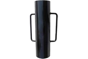 Focefec Fence Post Driver with Handles, 23.6inch Metal T Post Driver, 34LB Heavy Duty Pole Driver Tool Post Rammer for Installing Fence Post, Wooden Post, Sign Pole