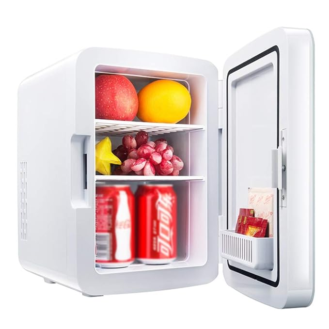 Nevera Portatil Mini Refrigerador Con Puerta De Vidrio Templado ...