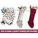 LimBridge Christmas Stockings, 4 Pack 18 inches Large Size Cable Knit Knitted Xmas Rustic Personalized Stocking Decorations for Family Holiday Season Decor, Cream or Burgundy