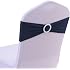 50 Nœuds De Chaise Élastiques Rose - Décor Mariage, Baptême, Fête - Sans Nœud à Faire - Installation Rapide
