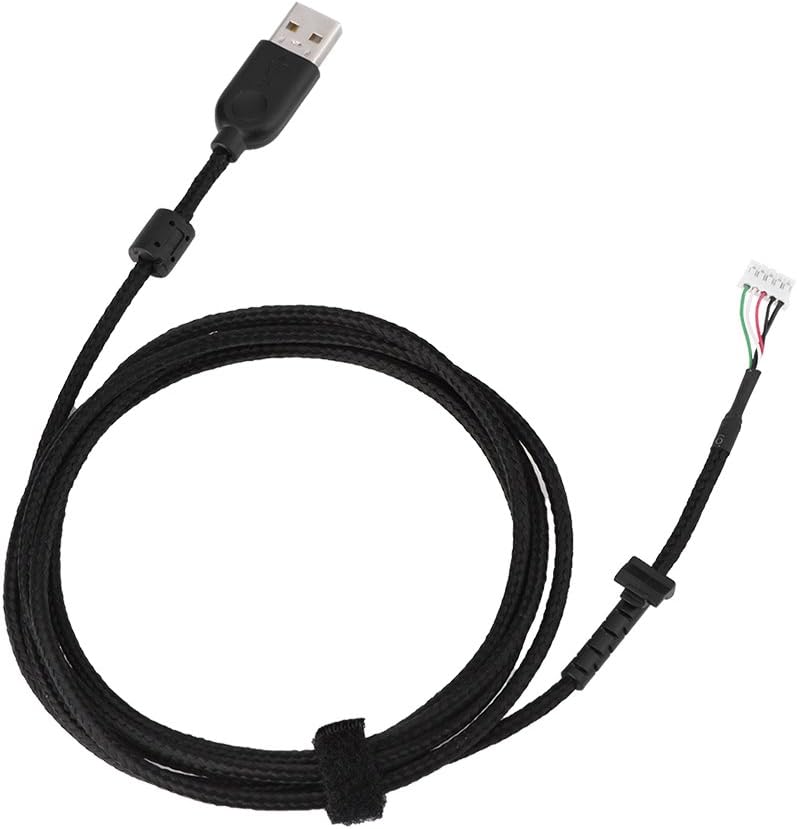 VBESTLIFE USB Mouse Cable Replacement, 2.19yd Plug and Play Mouse Cable Replacement for Logitech G502 mouse