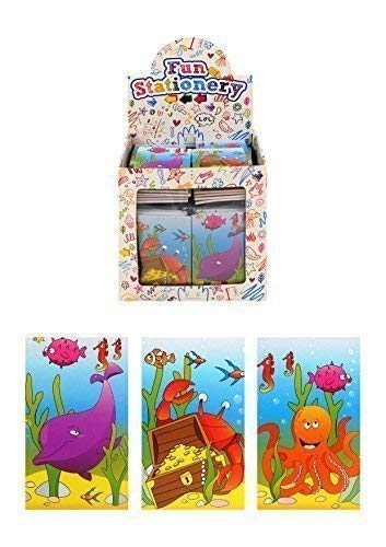 HENBRANDT 24 x Mini Sealife Notebooks