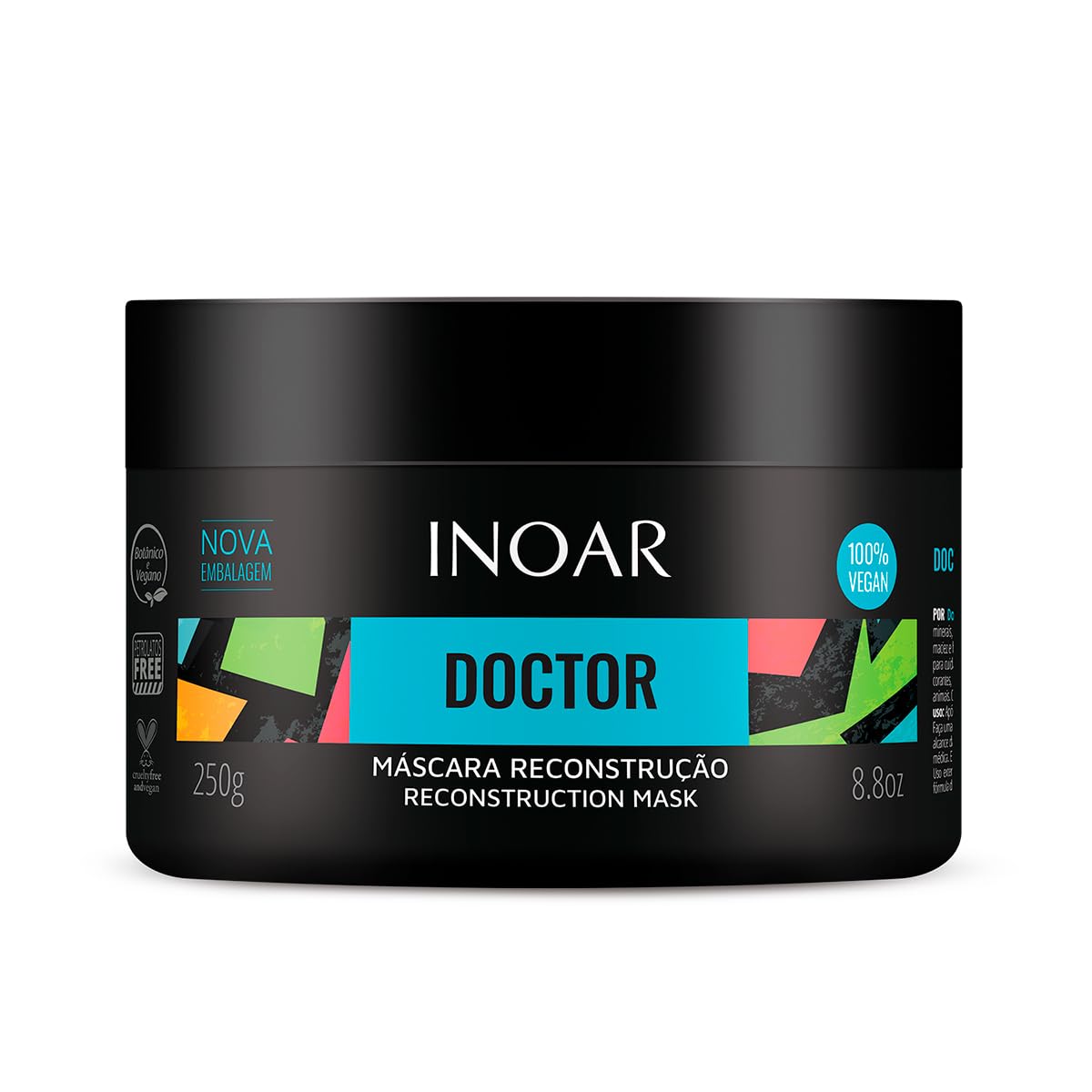 INOAR Conditioner, Doctor Reconstruction Hair Mask, 250g