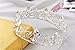 Eseres Silver Crown for Men Kings Crowns Full Round Fleur De Lis Prom King Crown for Birthday