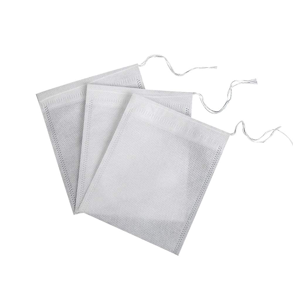 YOFASEN Tea Strainers for Loose Tea Leaf - Tea Bags Empty - Tea Filter Bags Tea Infuser with Drawstring,100 pcs, 7x9cm/2.76x3.54inch