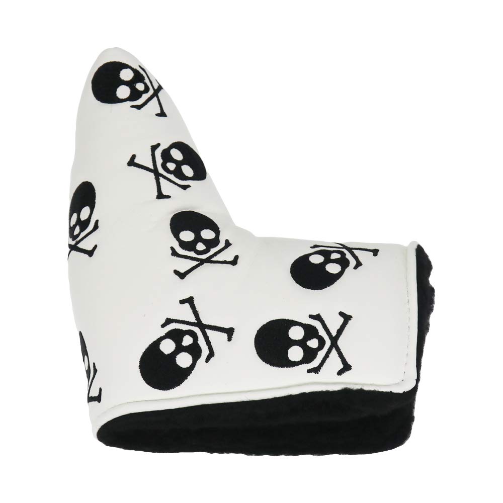 MamimamiH Golf Skull Blade Putter Cover Headcover for Scotty Cameron TaylorMade Odyssey