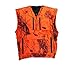 Gamehide Mountain Pass Extreme Big Game Blaze Deer Hunting Vest (Orange Camo, 3X-Large)